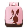 Sac à dos avec imprimé lapin pour la maternelle