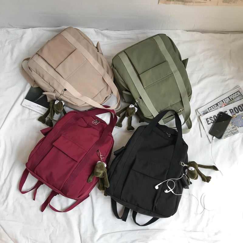 Sac à dos noir collège garçons