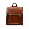 Sac à dos cuir PU vintage marron
