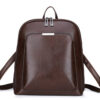 Sac à dos femme simili cuir marron vintage