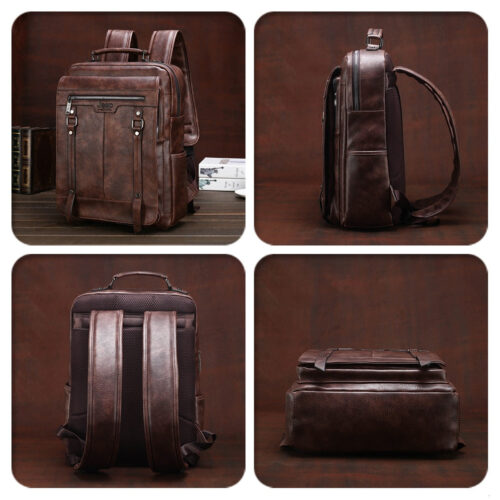 Sac à dos cuir vintage