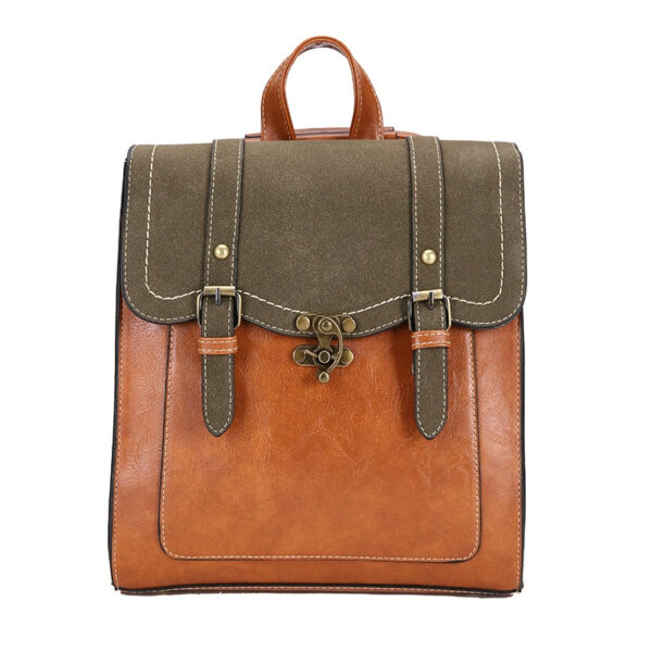 Sac à dos vintage femme en cuir PU