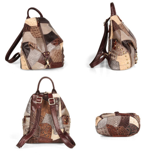 Sac à dos cuir femme vintage
