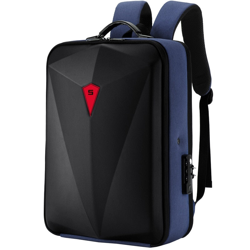Sac à dos pour ordinateur bleu – Image 2