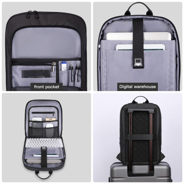 Sac à dos extensible et convertible pour ordinateur