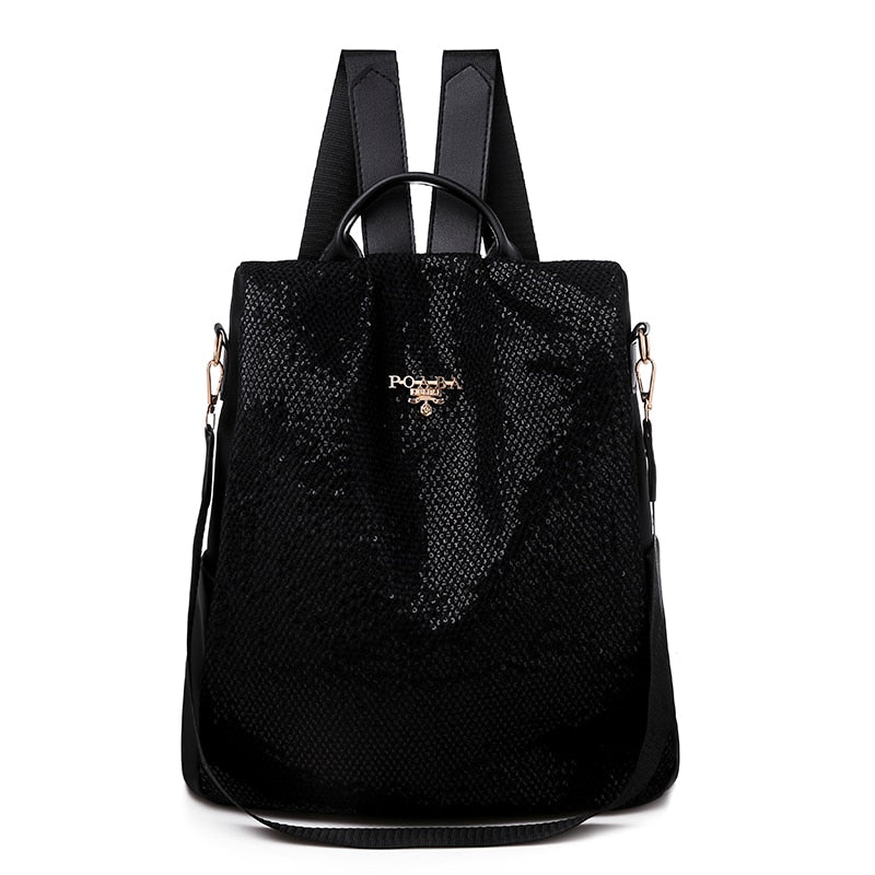 Sac à dos de ville femme noir – Image 2