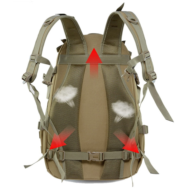 Sac à dos camouflage armée