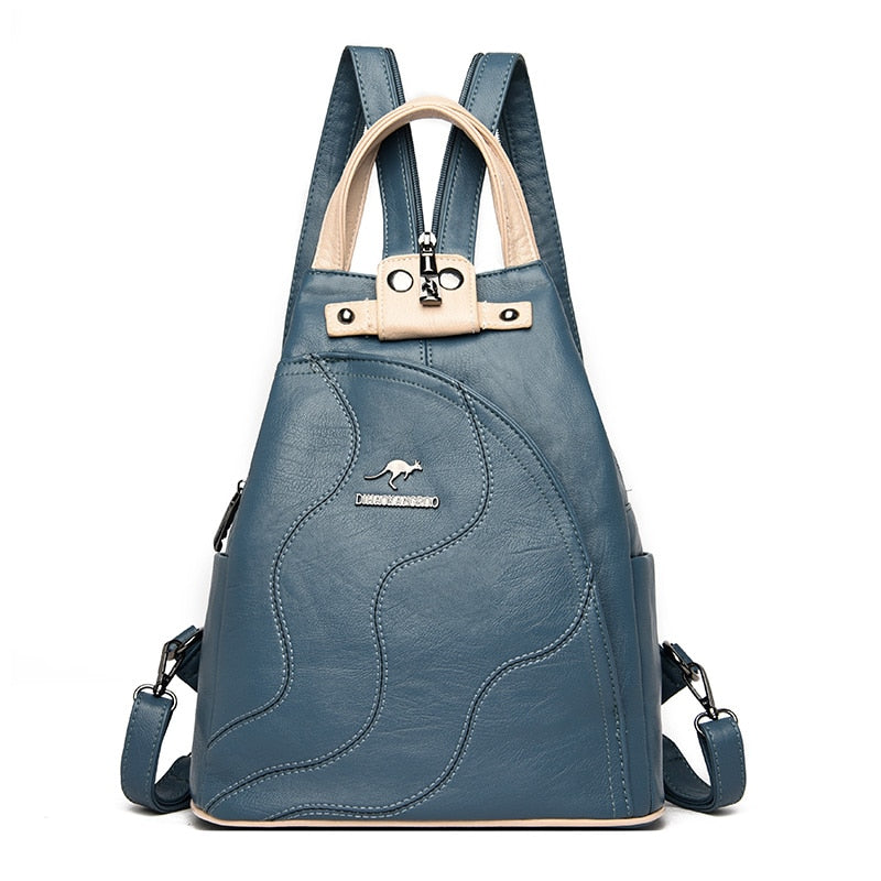 Sac à dos pour femme simili cuir PU – Image 2