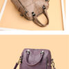 Sac à dos femme simili cuir avec bandoulière