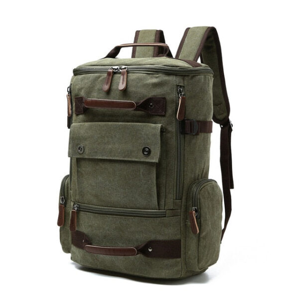 Sac à dos homme toile vintage