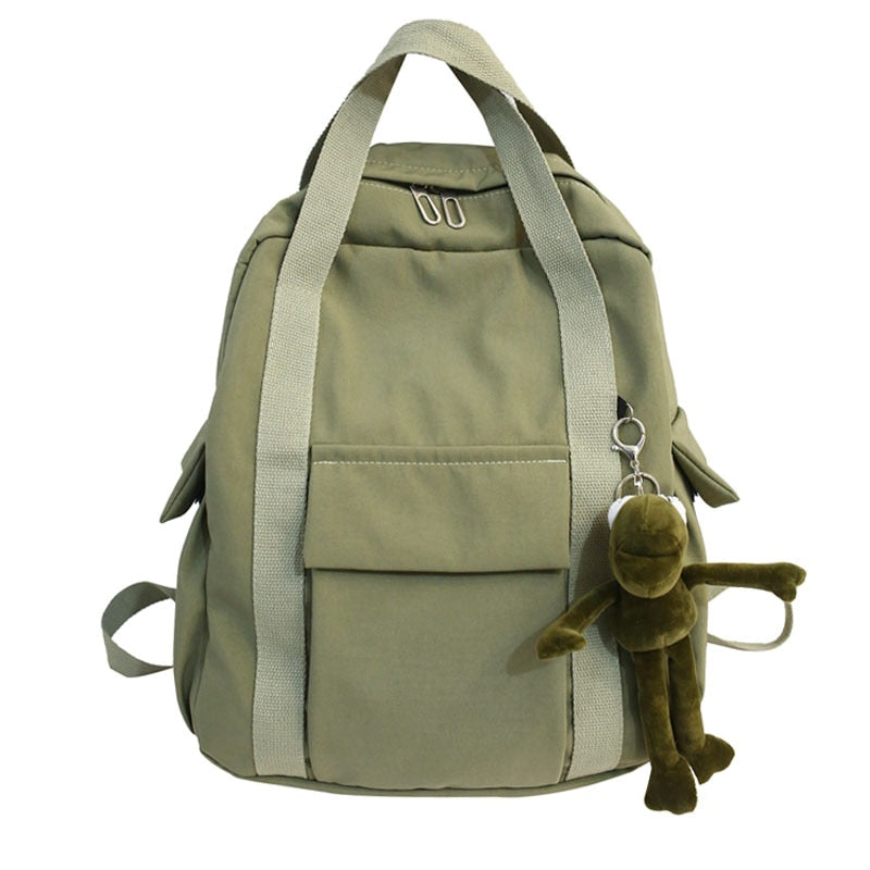 Sac à dos collège adolescent Kaki – Image 2