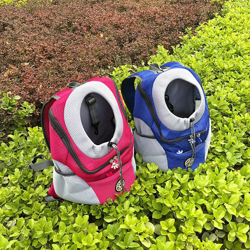 Sac à dos transport pour chien respirant