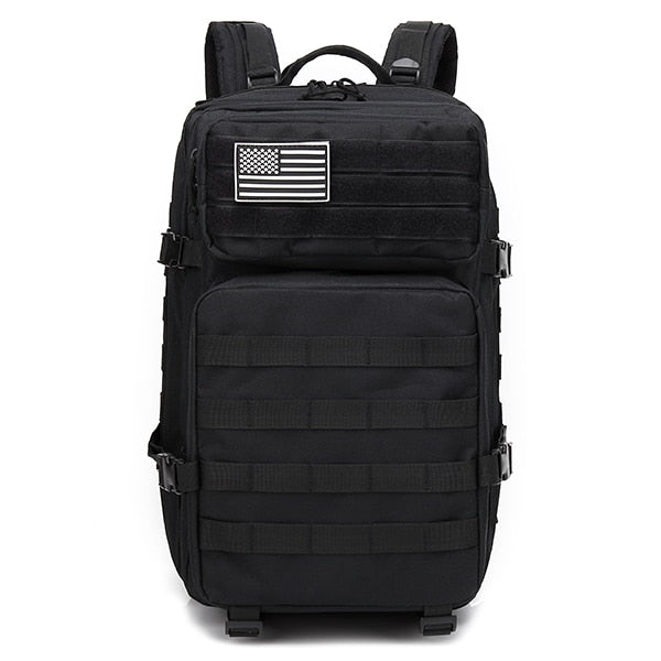 Sac à dos armée noir – Image 2