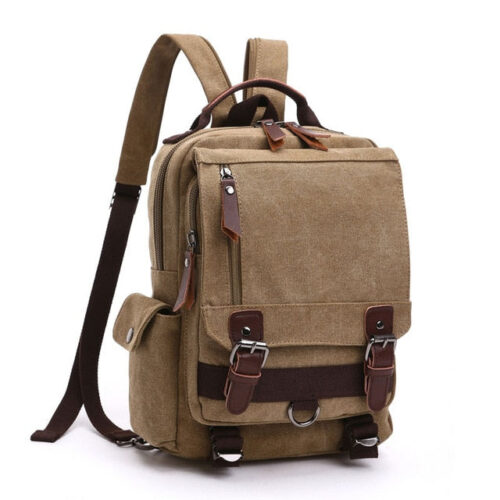 Sac à dos en toile Canvas vintage