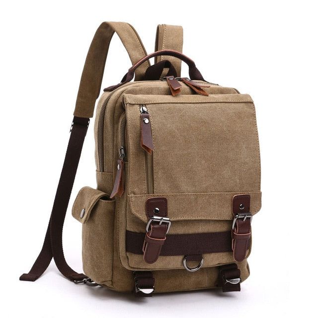 Sac à dos en toile Canvas vintage