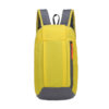 Sac à dos jaune simple