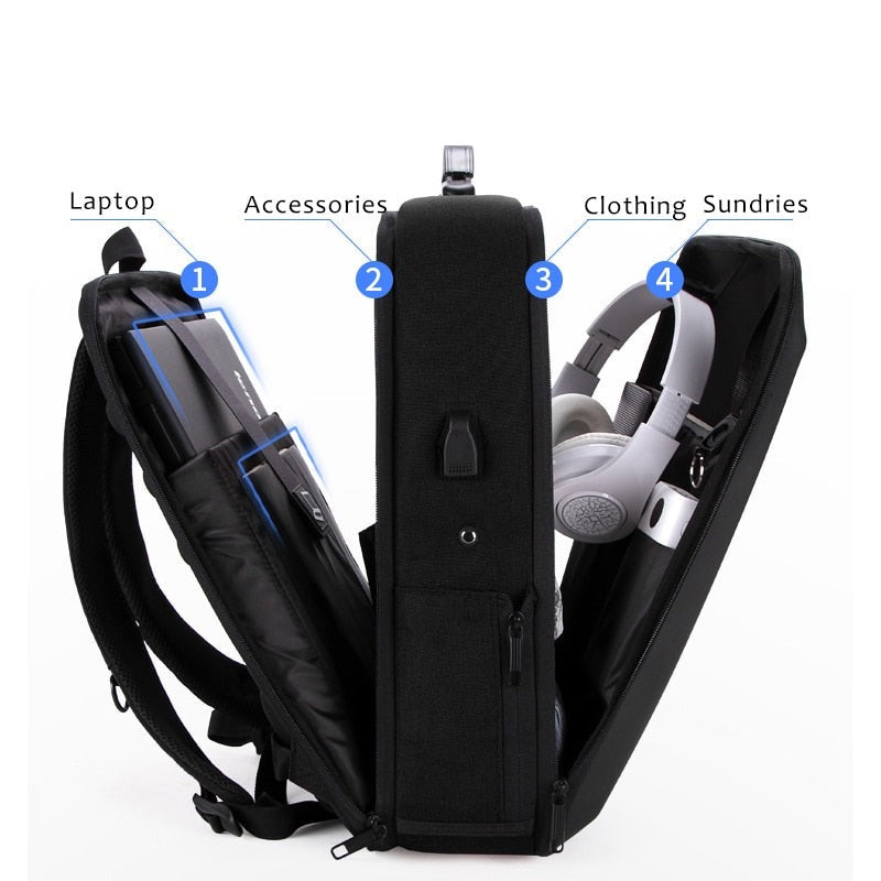 Sac à dos pour ordinateur bleu