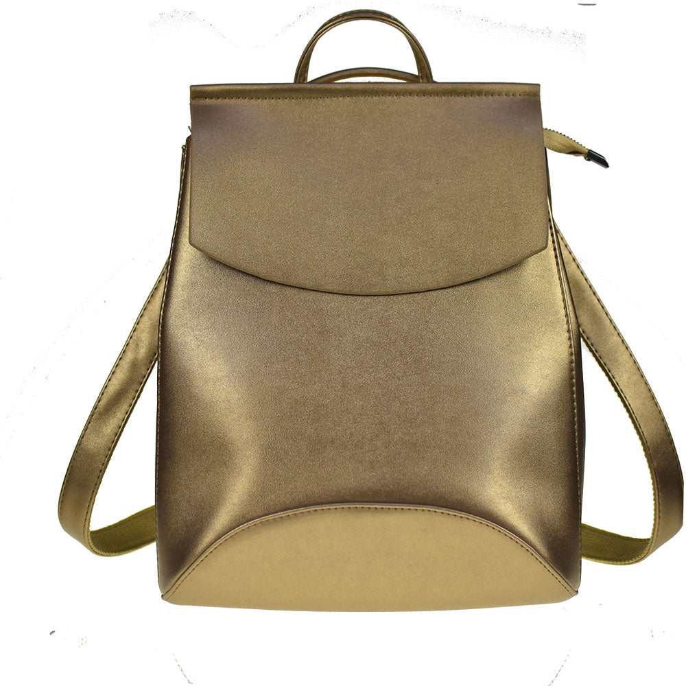 Sac à dos femme au design doré – Image 2