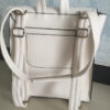 Sac à dos PU vintage blanc
