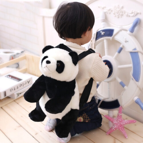 HTB1Or4yB5OYBuNjSsD4q6zSkFXaBjpg Sac à dos peluche panda noir et blanc
