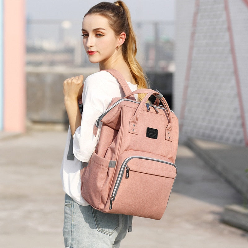 Sac à dos de rechange et d'allaitement gris