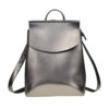 Sac à dos femme simili silver