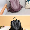 Sac à dos femme grand simili cuir multifonction