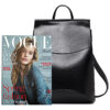 Sac à dos femme au design doré