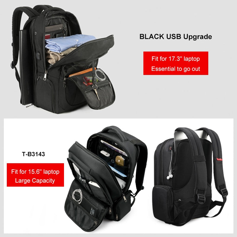 Sac à dos USB antivol