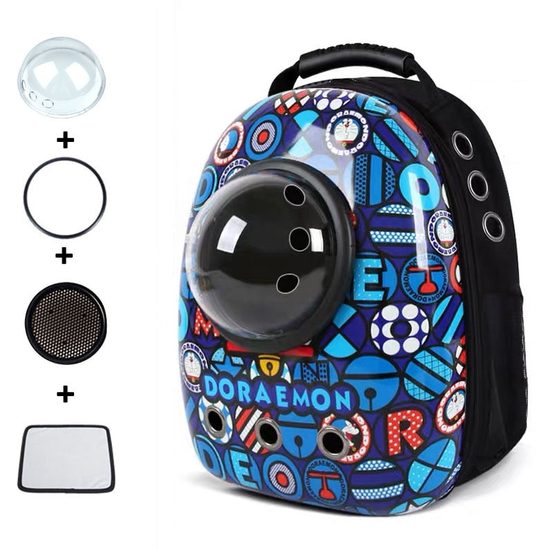 Sac à dos hublot respirant pour chat – Image 2