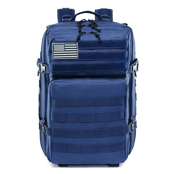 Sac à dos troupe de montagne bleu – Image 2