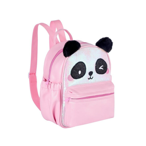 Sac à dos panda rose déglingos