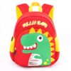 Sac à dos dinosaure rouge