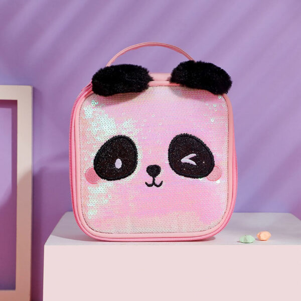 Sac à dos panda rose déglingos
