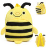 Sac à dos peluche abeille