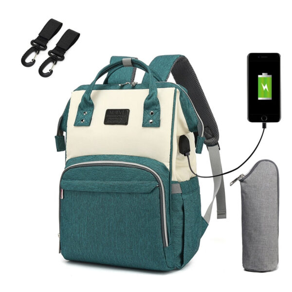 Sac à dos bébé avec chargeur téléphone