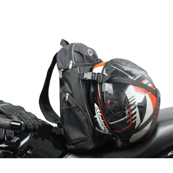 Sac à dos étanche moto avec port de casque