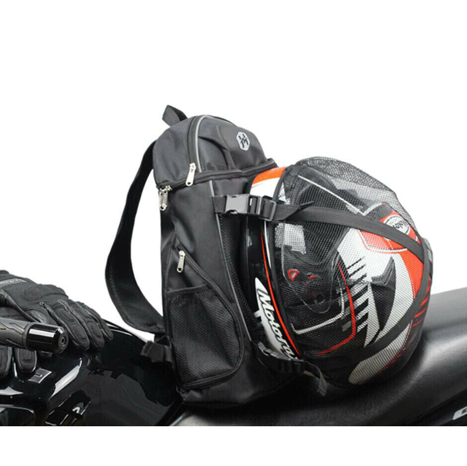 Sac à dos étanche moto avec port de casque