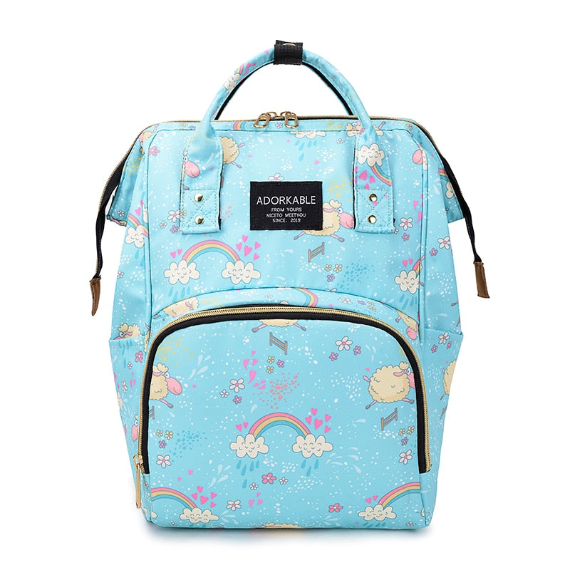 Sac à dos femme turquoise – Image 2