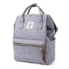 Sac à dos toile grise femme