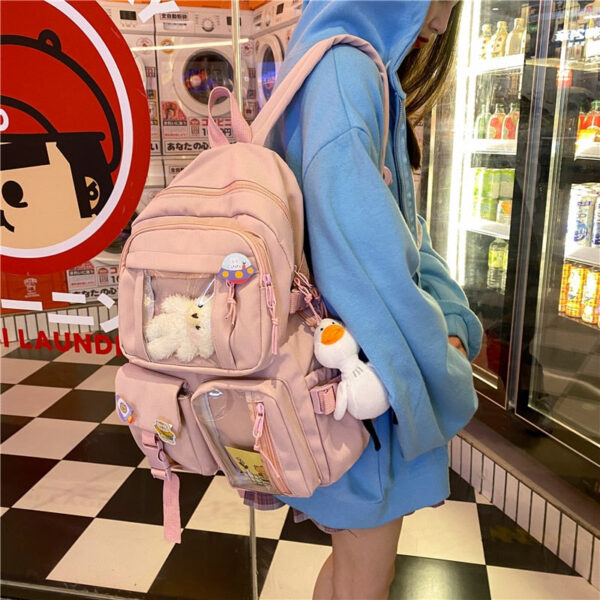 Sac à dos cartable fille collège
