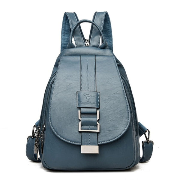 Sac à dos femme simili cuir fermeture éclair