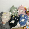 Sac à dos cartable collège bleu
