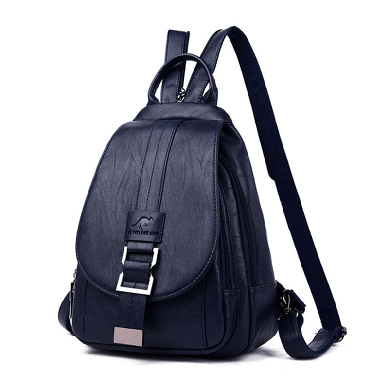 Sac à dos citadin simili cuir – Image 2
