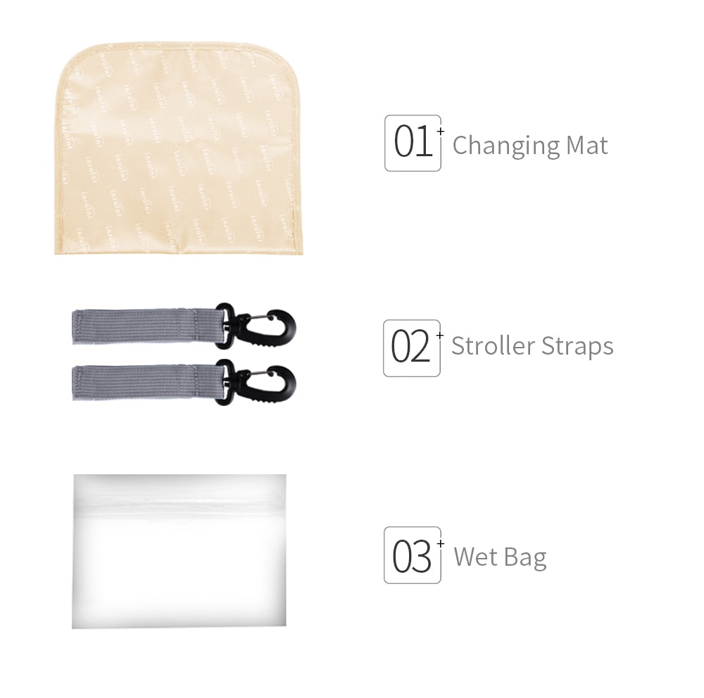 Sac à langer multifonction pour nouveau-né