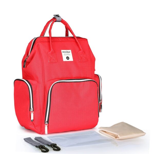 Sac à dos pour bébé avec 3 ranges biberons