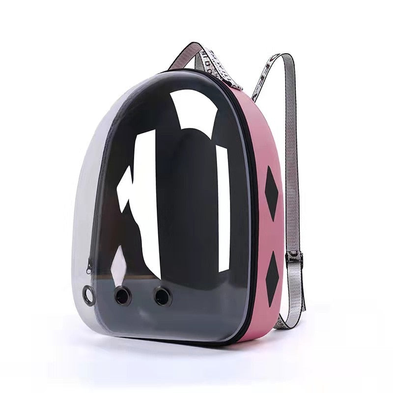 Sac à dos de transport pour animaux avec capsule transparente – Image 2