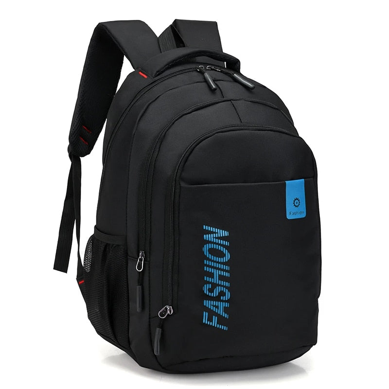 Grand sac à dos fille collège ado bleu – Image 2