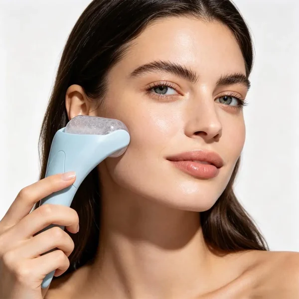 Rouleau de massage glacé pour le visage